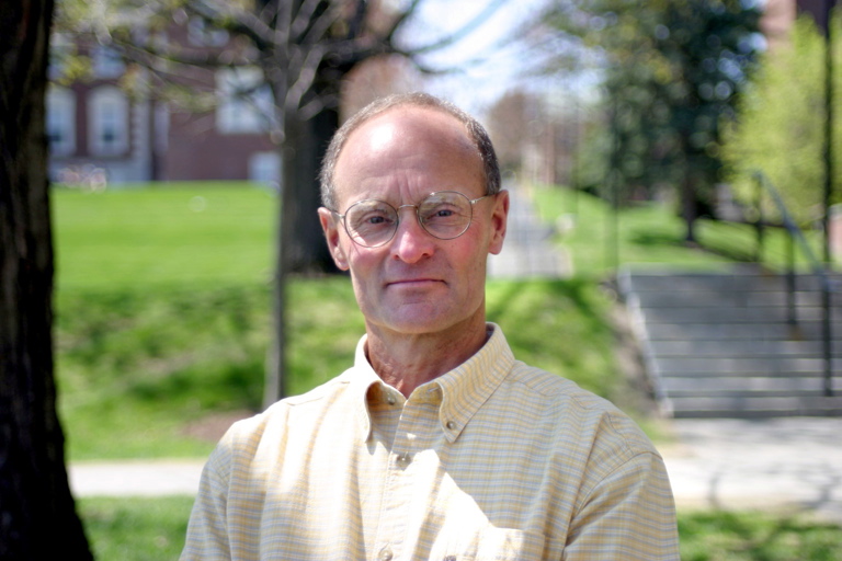 REMEMBERED: Jim Wescott in summer 2003, the year he retired from Colby College. Wescott, of Belfast, drowned in a Camden lake Tuesday