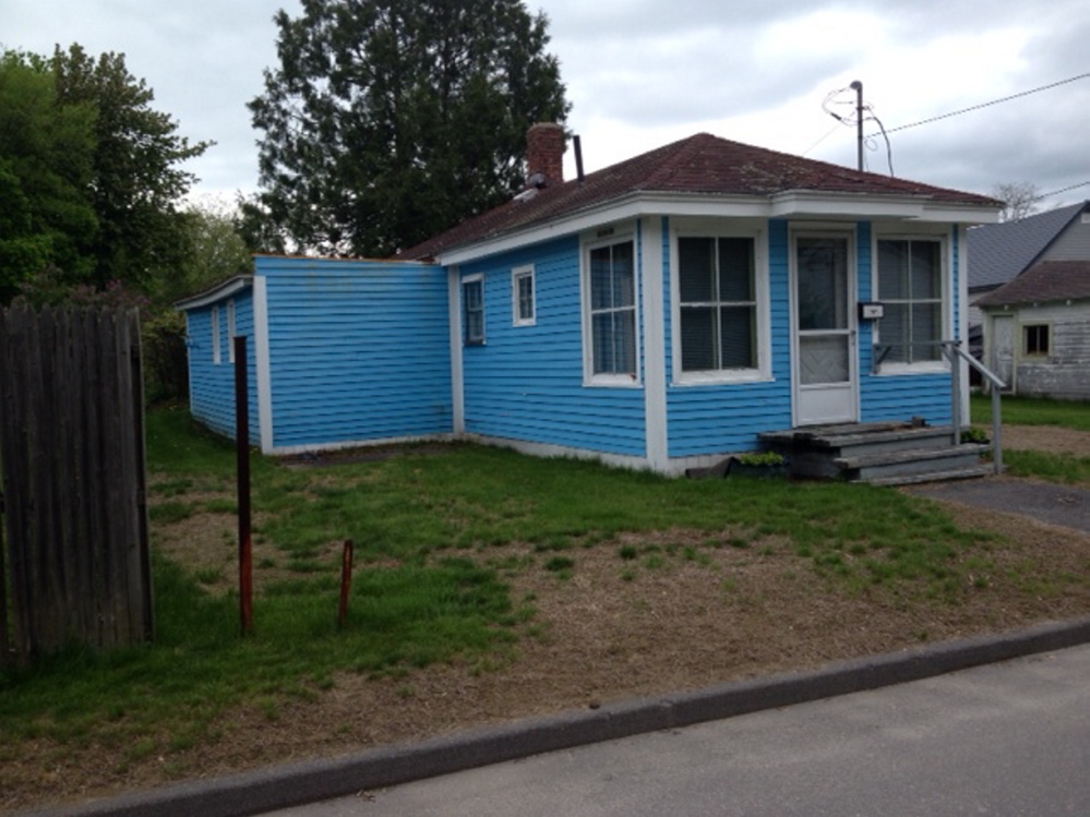SEEKING HOMES: The Waterville Community Land Trust is seeking homes that can be used to create afforable housing. This house at 11 Clark St. was going to be the first, but was deemed too deteriorated to use, so the city gave it to Habitat for Hummanity.