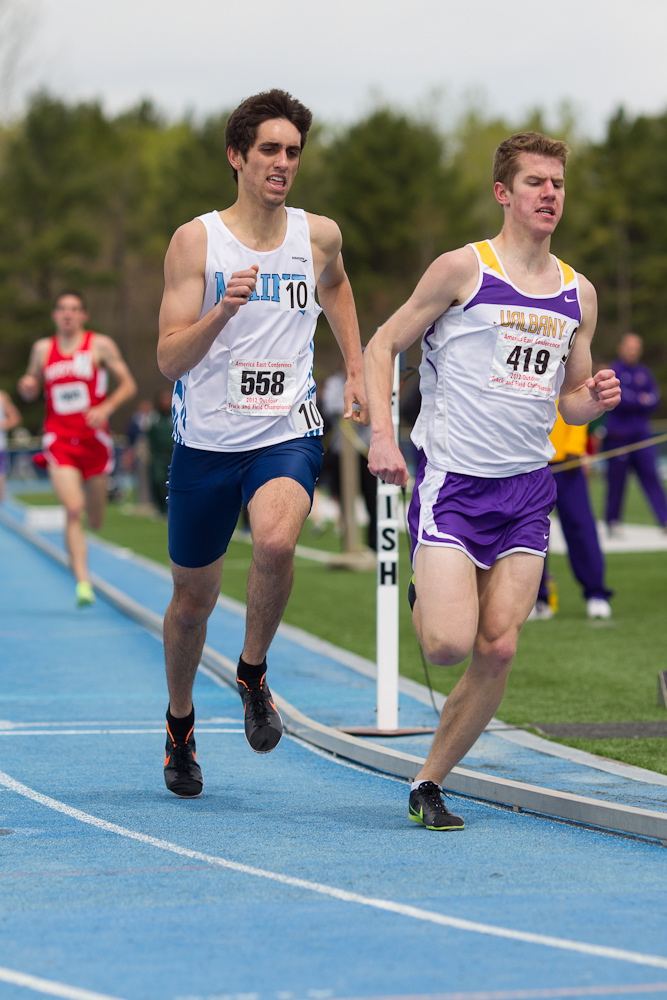Finishing in style: Mt. Blue graduate and University of Maine runner Kelton Cullenberg won the America East title in the 5,000-meter run this spring. He also won the conference’s Man of the Year award.