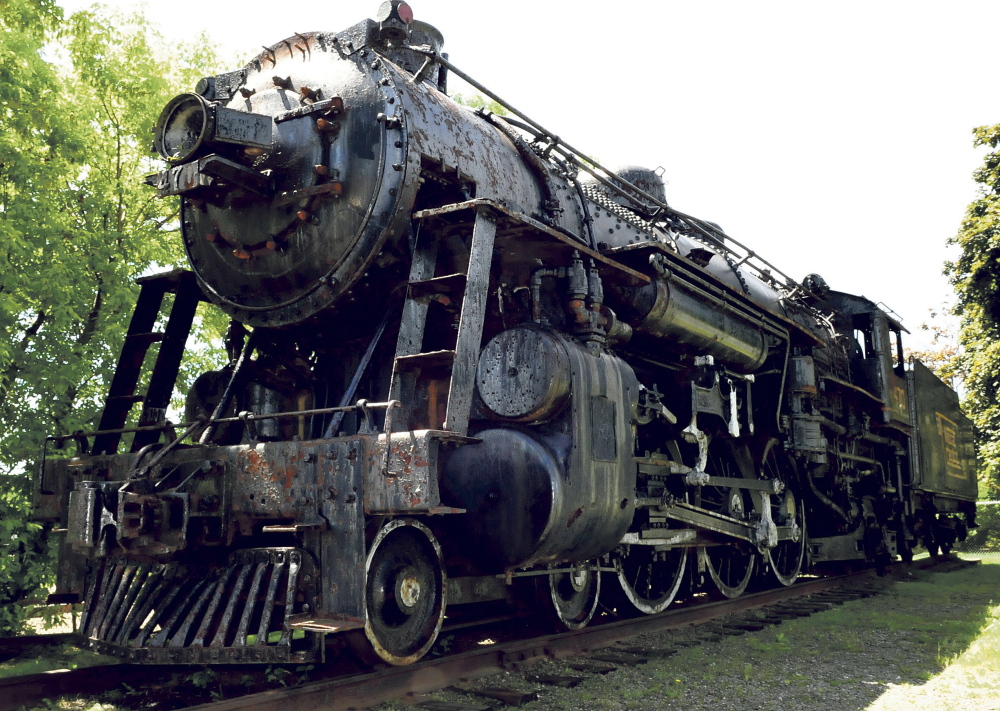 CHOO CHOO: Waterville city council is considering approving a lease with Maine Department of Transportation to continue to exhibit the 470 steam locomotive on MDOT land off College Avenue for $1 a year.