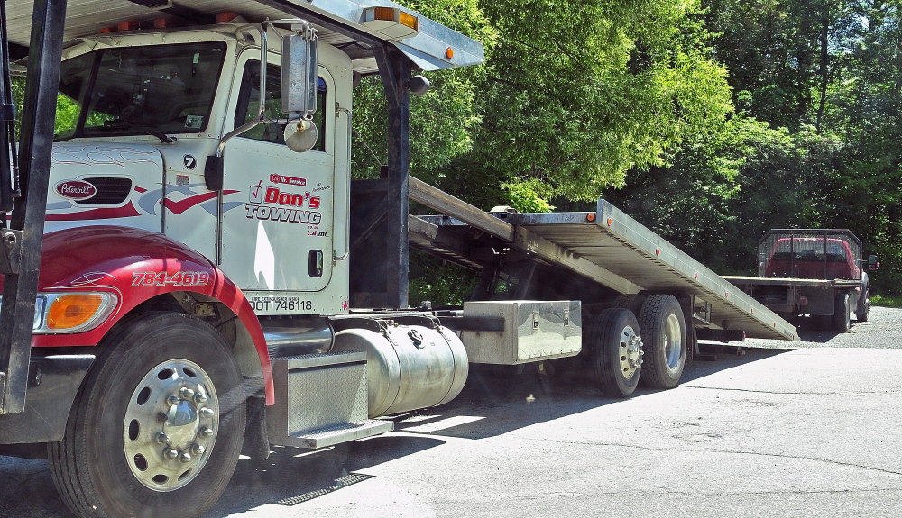 Bees: The driver of a flatbed tow truck was stung by a bee near the Wayne fire station on Wednesday.