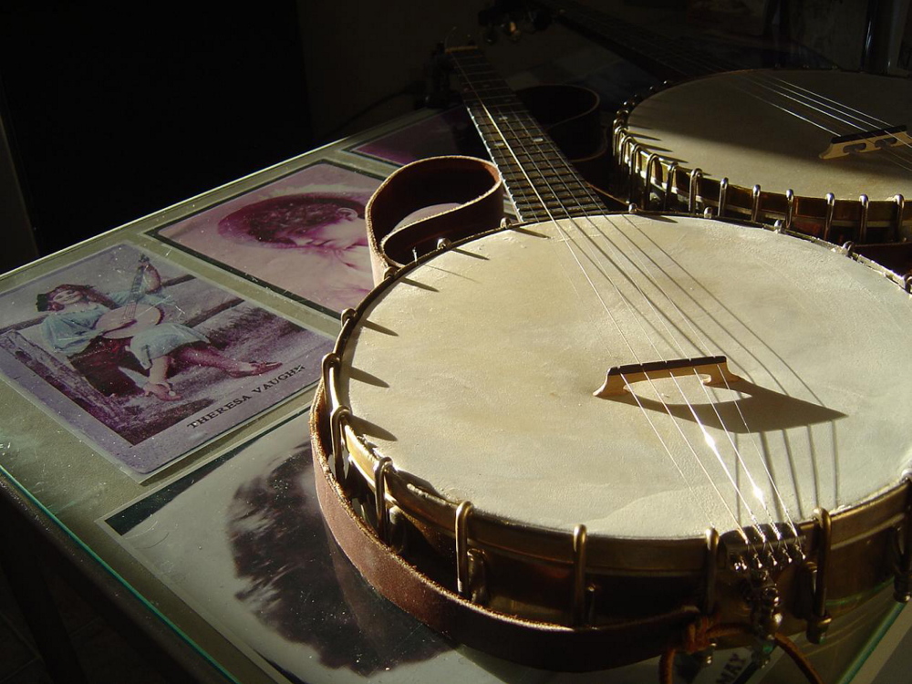 The history of the banjo will be a topic of discussion at 2 p.m. Saturday at Hallowell’s Hubbard Library.