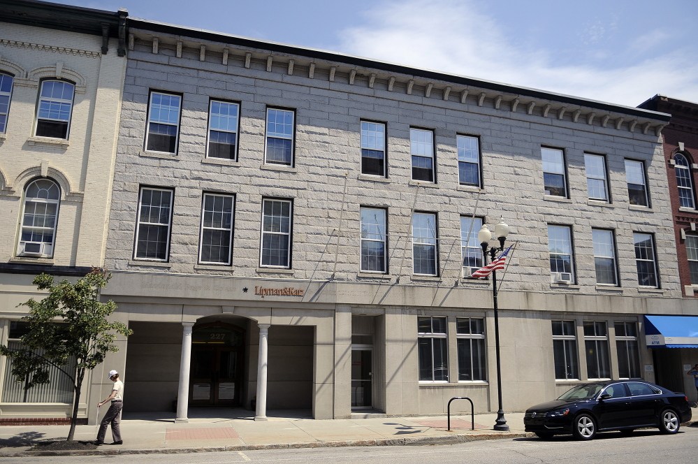 The third floor of 227 Water St. in Augusta is one of the buildings Smithtown Four LLC is renovating to make way for upscale apartments.