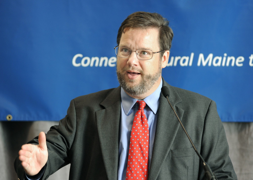 Fletcher Kittredge, founder and CEO of the Internet provider GWI, has a 10-point plan to improve broadband access in Maine. John Patriquin/2010 Press Herald file