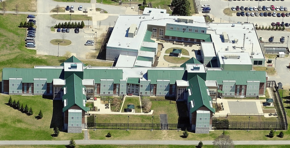 Staff file photo by Joe Phelan 
 This aerial photo taken on April 30, 2013, shows the Riverview Psychiatric Center in Augusta.