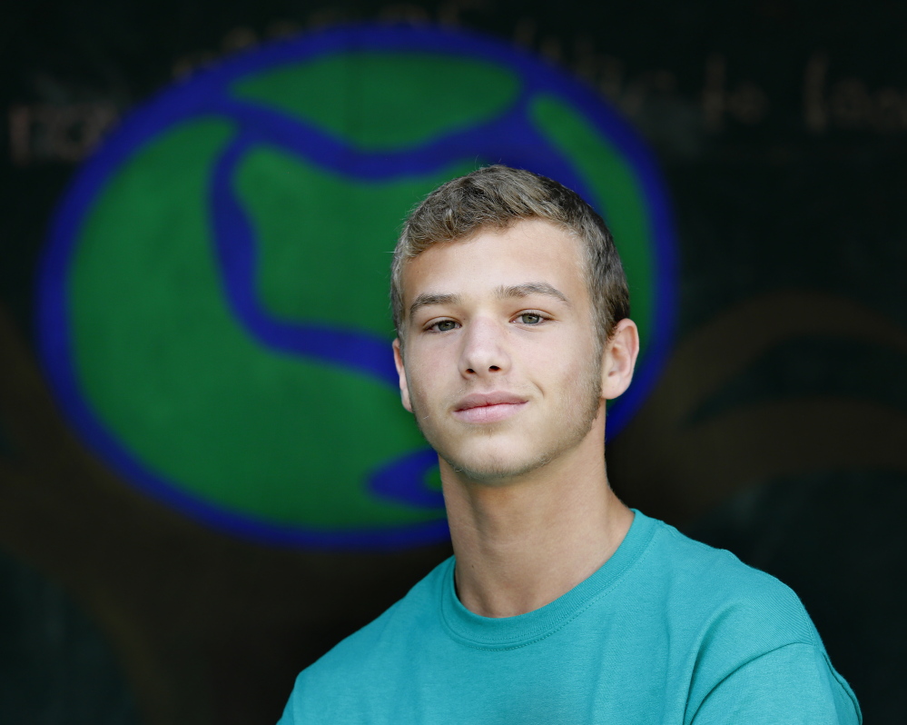 Yuval, 17, of Israel, is a second year camper at Seeds of Peace.