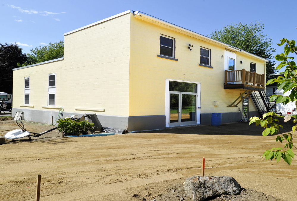 The Community Bicycle Center, a non-profit agency in Biddeford, prepares to leave its old site on Hill Street and move to this larger building a few blocks away. The agency raised enough money to buy and renovate this building that has been a past home to a cabinet making business as well as a former welding service center, according to Executive Director Andy Greif.