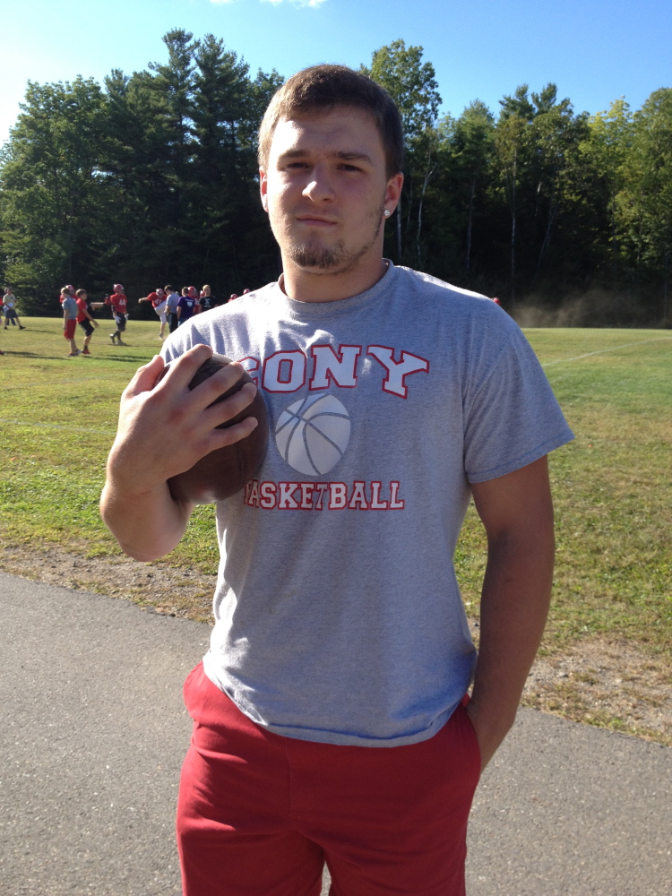 Reid Shostak, Cony junior linebacker/running back