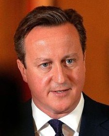 Britain’s Prime Minister, David Cameron, makes a statement to the media on the killing of British aid worker David Haines in Downing Street, central London, Sunday. In an emotional statement after chairing a meeting of the Government’s Cobra emergency committee to discuss the killing, he hailed David Haines as a “British hero” and vowed to “hunt down those responsible and bring them to justice no matter how long it takes.”
