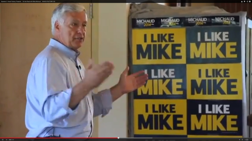 Screen grab from YouTube video "Episode 2 Knack Factory Presents On the Road with Mike Michaud KNACK FACTORY."