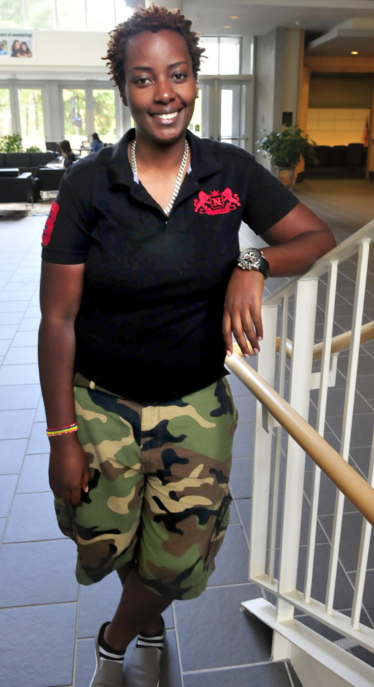 Clare Byarugba, an activist from Uganda, is scheduled to participate in an Oct. 8-10 human rights conference at Colby College in Waterville.