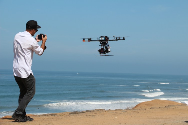 The FAA is under intense pressure from Congress and a plethora of industries that want to use drone technology or sell it to others for commercial use. Photo provided by Aerial MOB LLC.