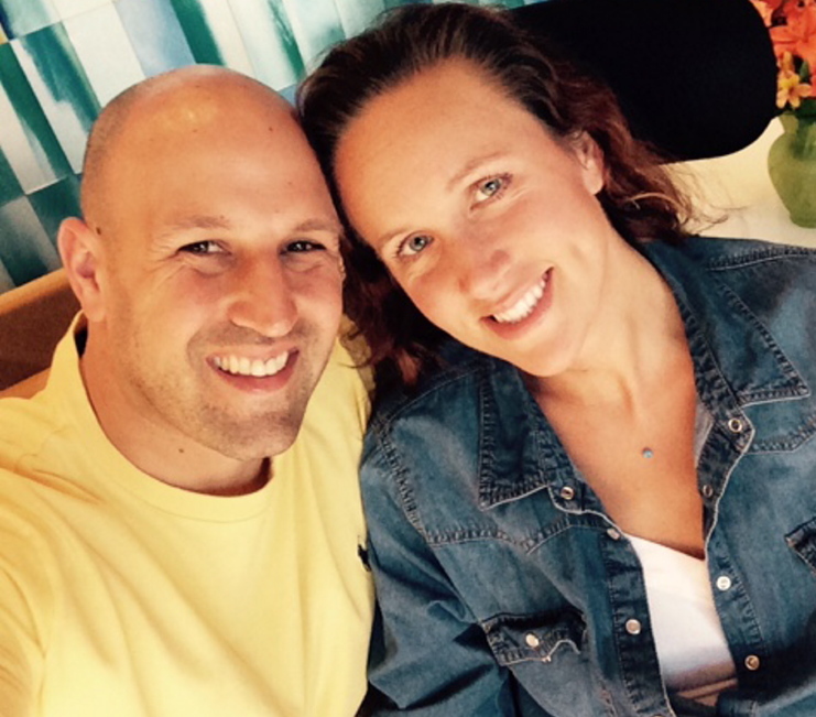 Frank and Jaime Carnucci are grateful for the support of people from across the country following an accident in which Jaime Carnucci broke her neck.