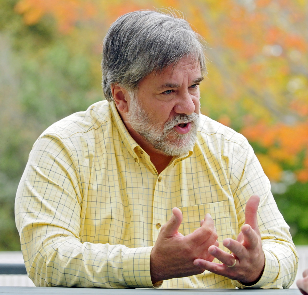 Gardiner mayoral candidate Thomas Harnett says Gardiner is heading in the right direction.