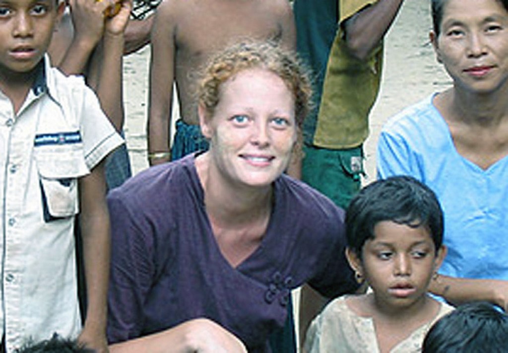 This undated image provided by University of Texas at Arlington shows Kaci Hickox. 