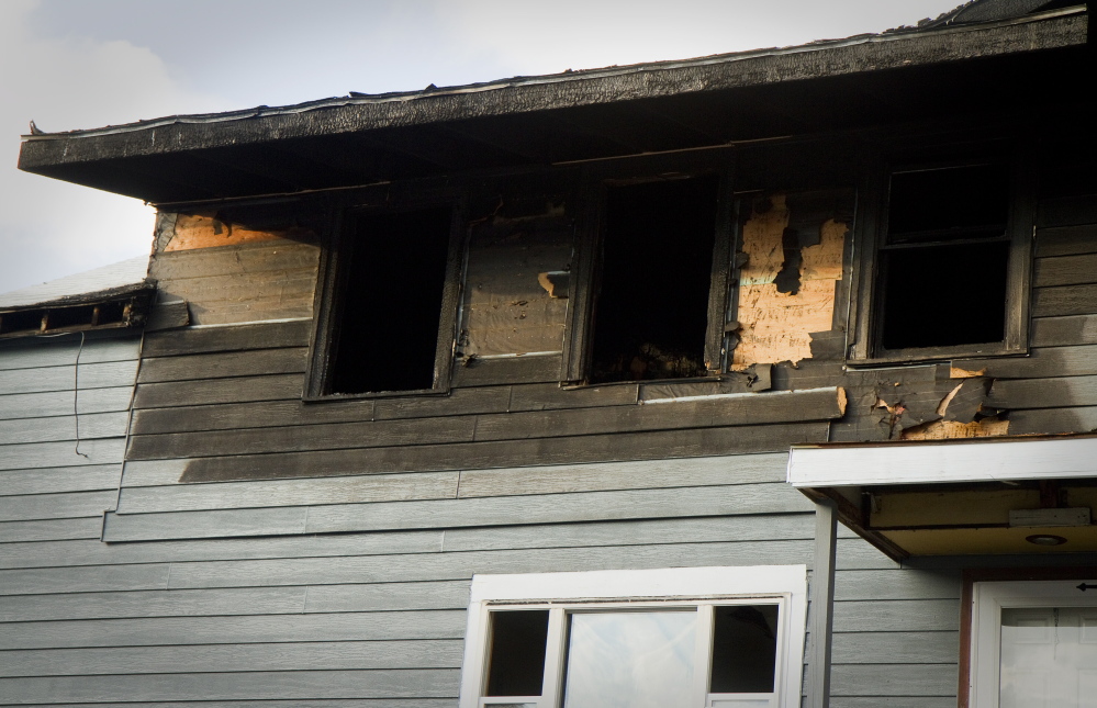 Investigators with the State Fire Marshal’s Office determined that the Sept. 18 fire at 35 Main St. in Biddeford was intentionally set in a stairwell connecting the first and second floors of the 17-unit apartment building. Michael Moore, 23, died of smoke inhalation a day after the blaze. James Ford, 21, Moore’s best friend and roommate, was unable to recover from his injureies, and died on Oct. 15.