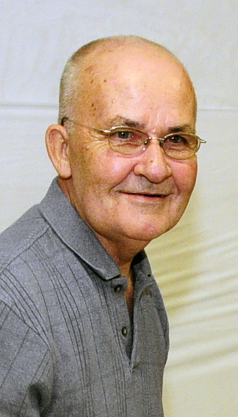 Herb Whittier smiles during his retirement party on Friday at Monmouth Fish and Game Club in Monmouth.