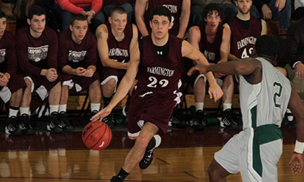 Contributed photo 
 University of Maine at Farmington guard Pet Sumner is the team's lone returning starter. Sumner, who came to Farmington from North Carolina, is also closing in on 1,000 points in his career with the Beavers.