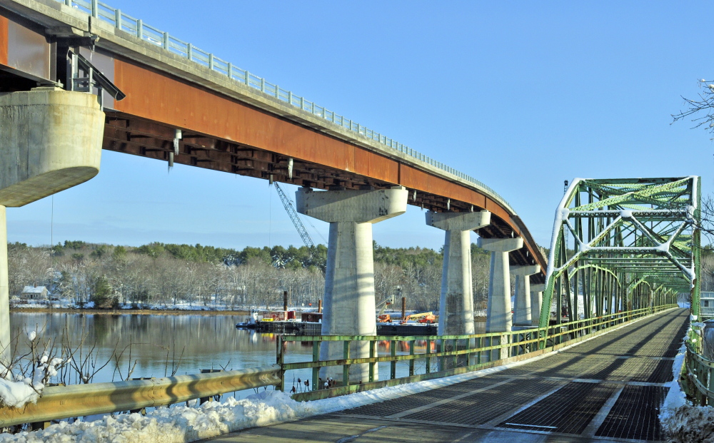 Local residents and politicians are expected to attend a ribbon cutting set for Friday, when the new bridge connecting Richmond and Dresden opens.