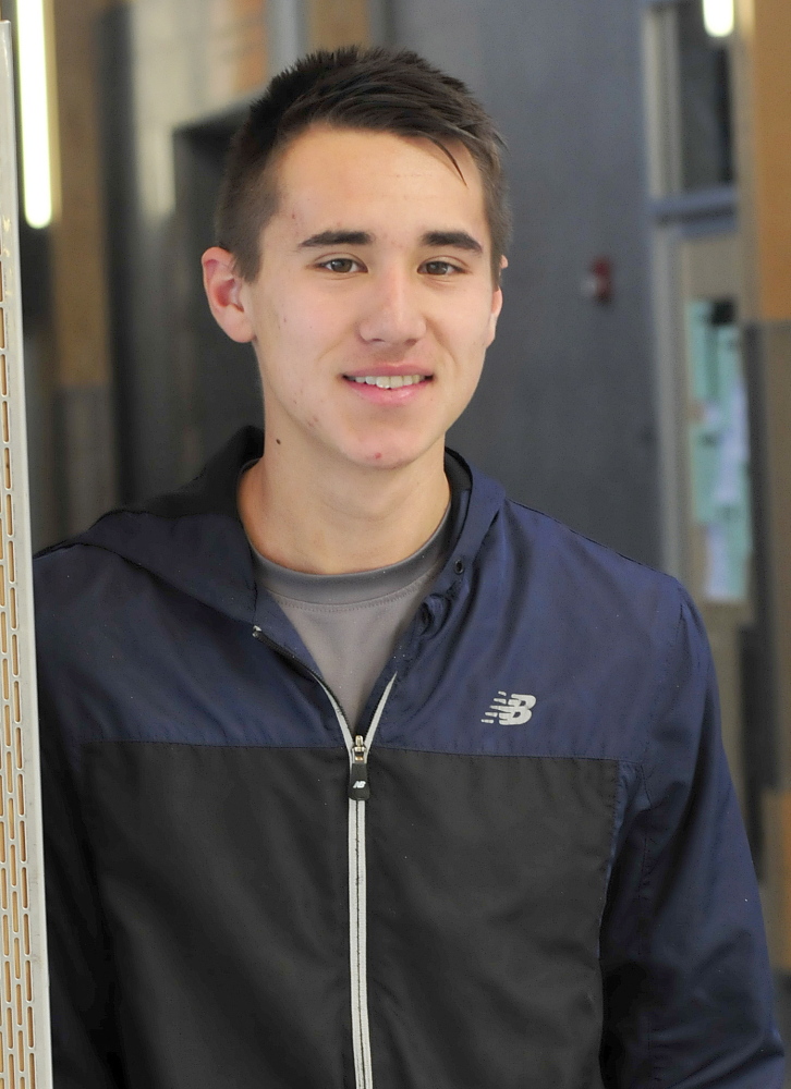 Aaron Willingham is the Morning Sentinel Boys Cross Country Runner of the Year.