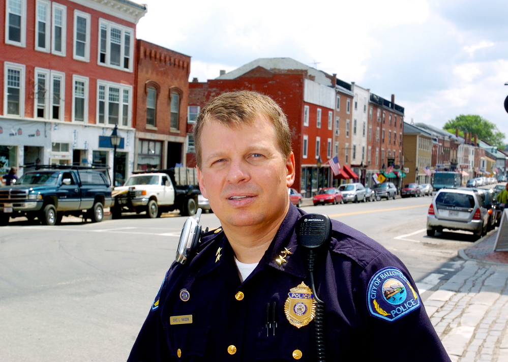 Hallowell Police Chief Eric Nason