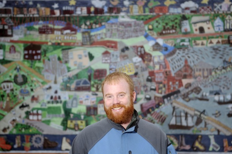 Patrick Wright is executive director of Gardiner Main Street, which is scheduled to be recognized Jan. 23 with an award from the Kennebec Valley Chamber of Commerce.