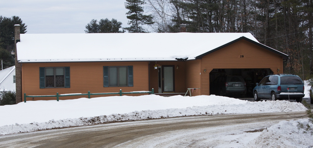 AUBURN, ME - JANUARY 11: 28 Chickadee Drive in Auburn, was the scene of an armed standoff with Police, which ended peacefully on Sunday, January 11, 2015. (Photo by Carl D. Walsh/Staff Photographer)