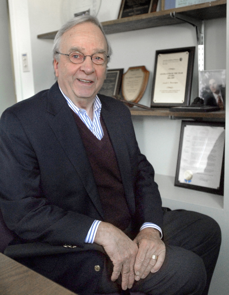 Joseph Brannigan was a state senator who has also run the Shalom House in Portland for more than 30 years.