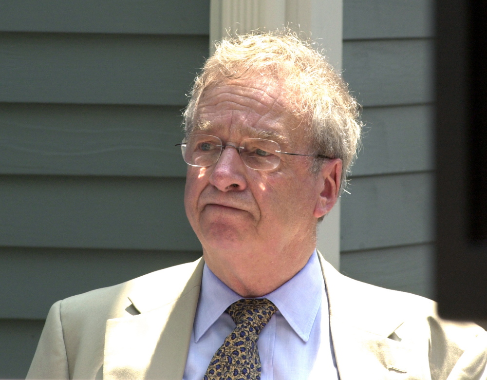 2002 File Photo/John Patriquin
Joseph Brannigan of Portland, a Democrat who served in the Maine Legislature for 28 years – seven terms as a state representative and seven terms in the Maine Senate, died after a battle with cancer. He was 83.