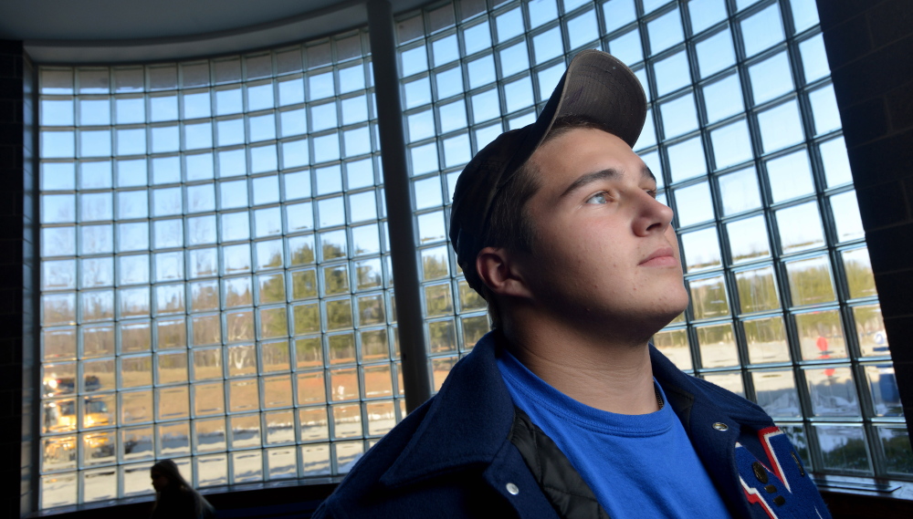 Jacob Doyon, a lineman for the Messalonskee High School football team is a finalist for the Frank J. Gaziano Award, given out to the top offensive and defensive linemen in Maine. The award ceremony is Saturday in Augusta.