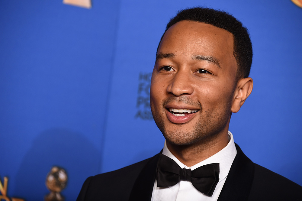 John Legend won an award for performing the best original song, “Glory,” for the film “Selma” at the Golden Globe Awards on Jan. 11, 2015. The Associated Press