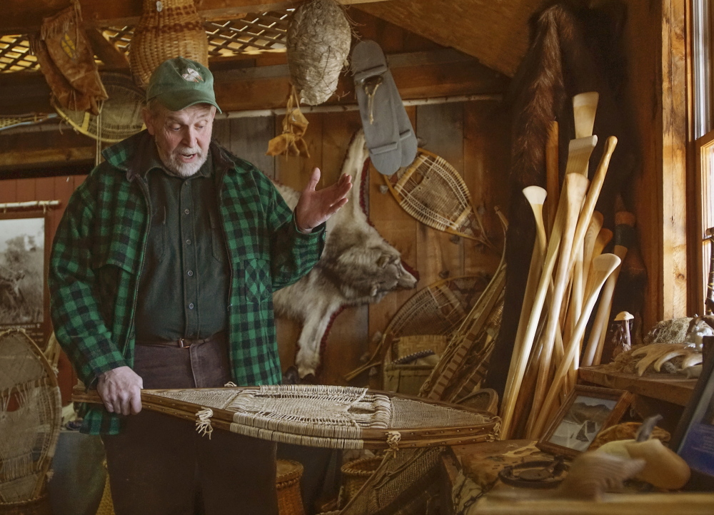 Bill Mackowski’s personal odyssey has made him one of the foremost authorities on the many complex Native American snowshoe patterns.