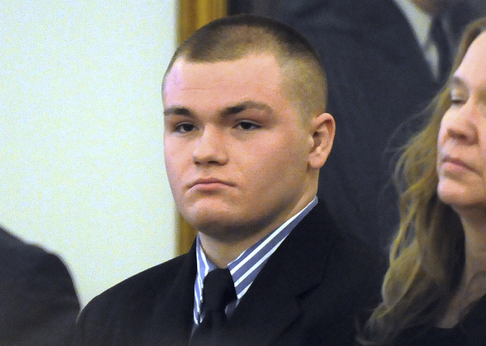 Kyle Dube, shown with his attorney, Wendy Hatch, was found guilty Friday in the 2013 kidnapping and murder of Nichole Cable.
