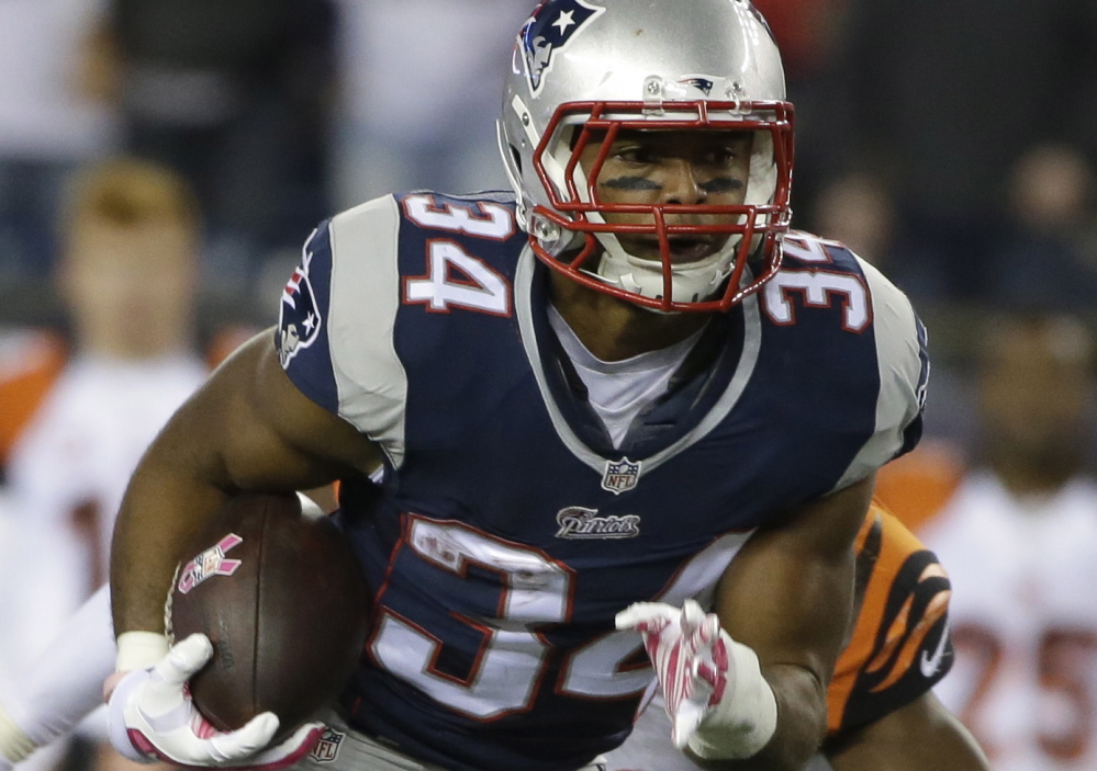 Shane Vereen ... out