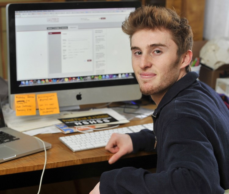 Liam Fowler of Portland, a senior at Casco Bay High School, says he doesn’t want to limit his options.