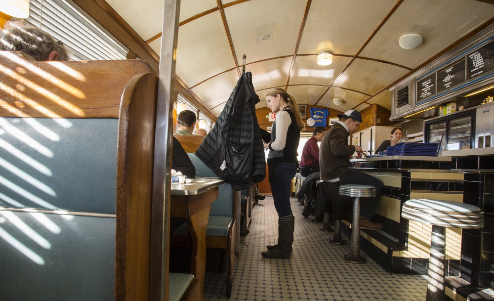 The original 1949 structure anchors the Miss Portland Diner.