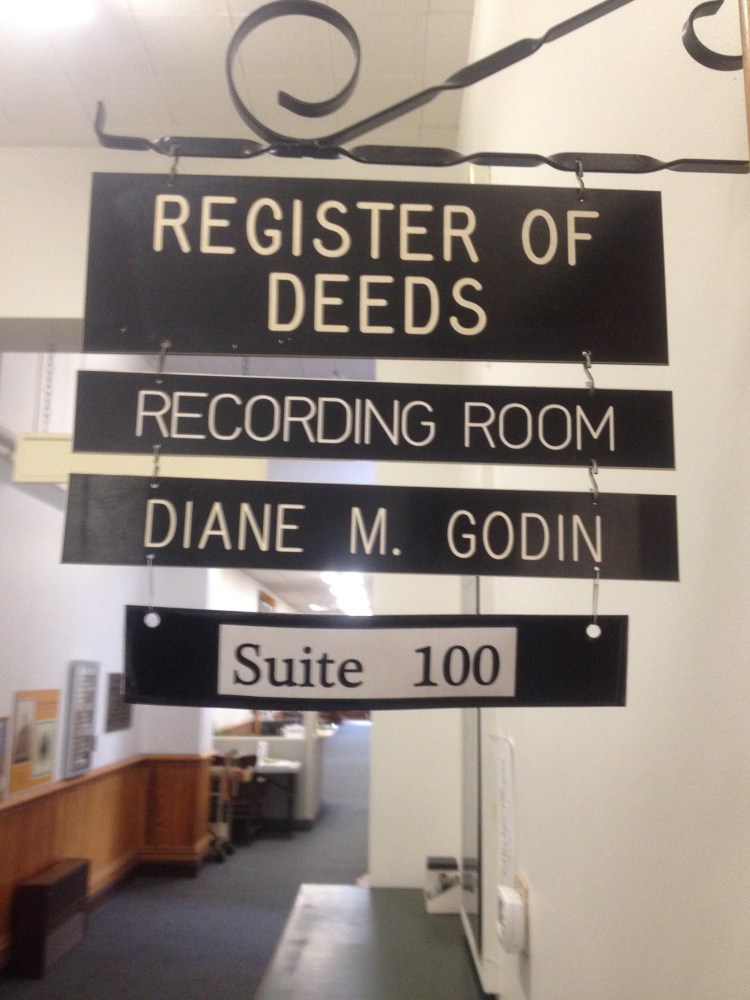 The Registry of Deeds office in the Somerset County Courthouse.