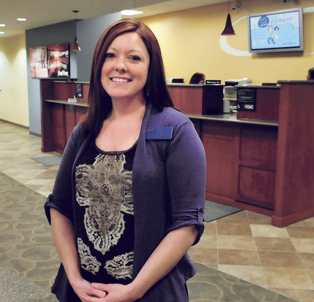 Holly Towle of Kennebec Federal Savings has been awarded the Rising Star award by Mid-Maine Chamber of Commerce.