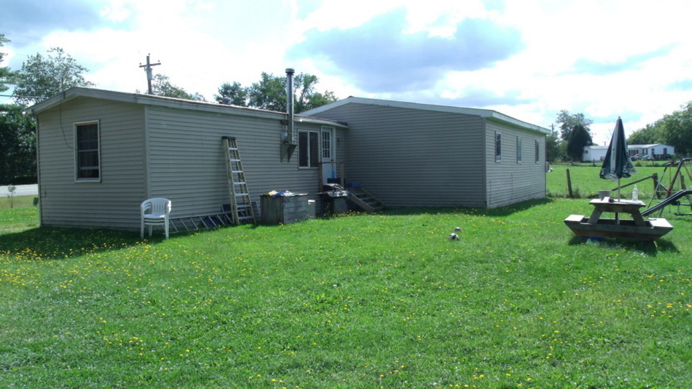 A New Sharon home where police suspect methamphetamine was being manufactured is seen in a real estate listing photo.