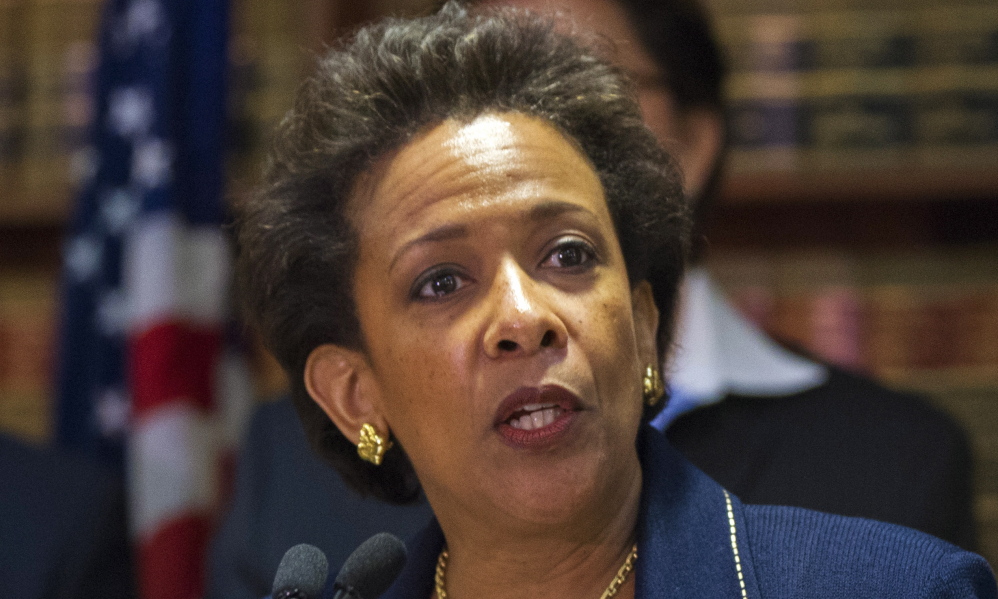 U.S. Attorney Loretta Lynch was nominated by President Obama in November.