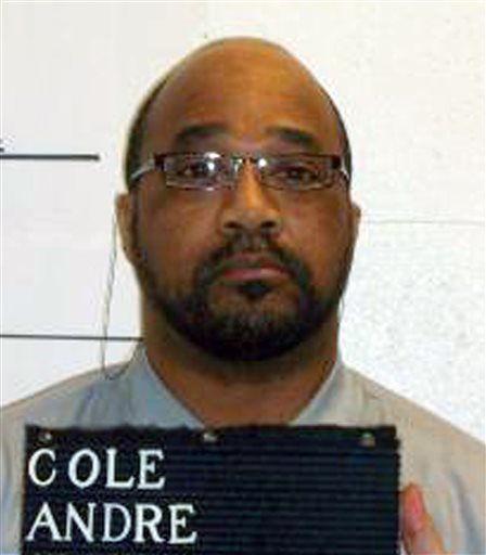 Andre Cole killed a man in 1998 in a fit of anger over having to pay child support. (The Associated Press)