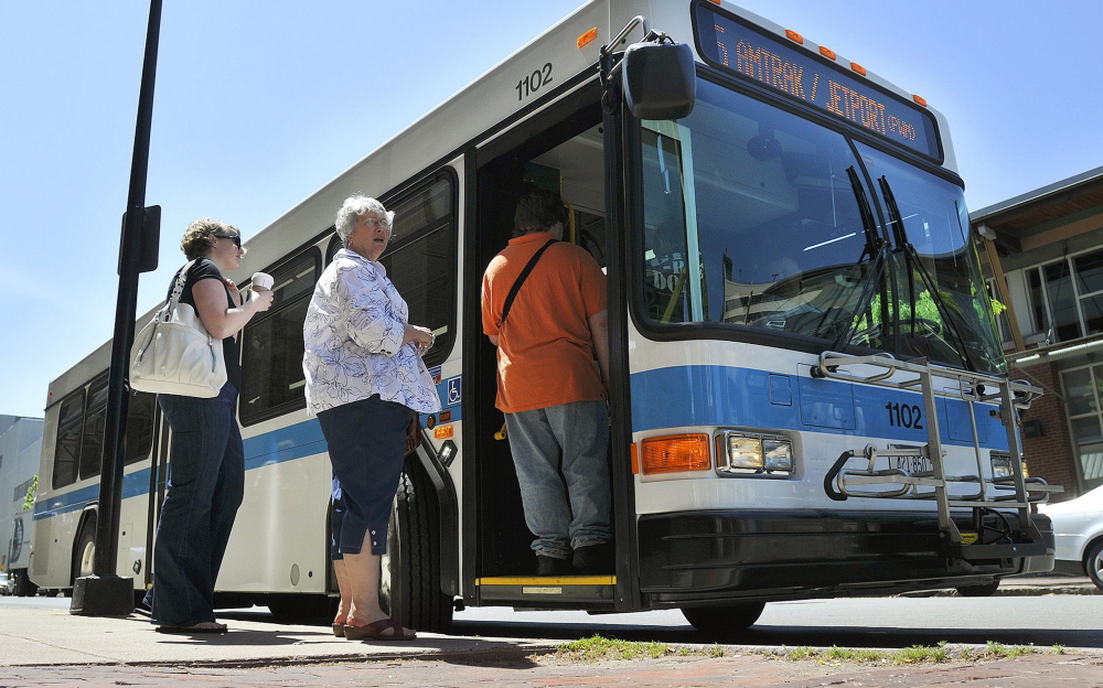 The Metro bus service has partnered with the South Portland Bus Service and Casco Bay Lines ferries on a new GPS tracking system.