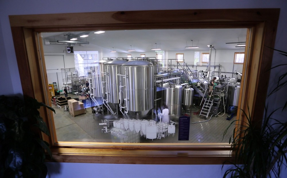 Maine Beer Co. brewery in Freeport has grown over six years from a one-barrel nanobrewery to producing more than 9,000 barrels this year.
