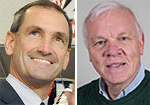 Chris O'Neil, left, and Rand Stowell