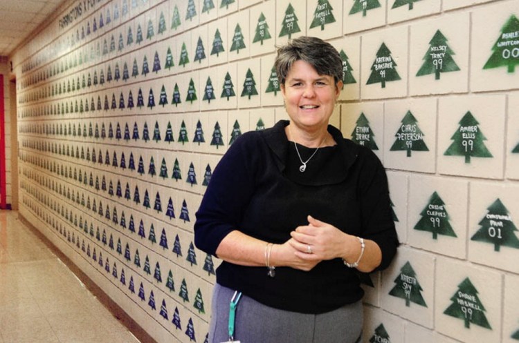 Farrington Elementary School principal Lori Smail, shown here in 2013 when she was honored for her work, recently resigned abruptly after testing irregularities were discovered at the school.