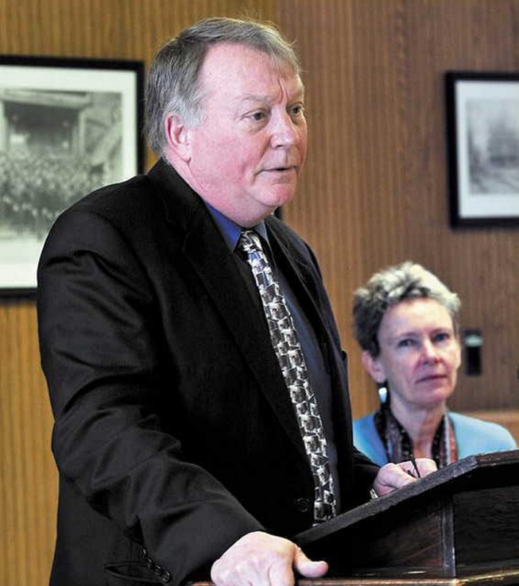 Staff file photo
Eric Haley, superintendent of AOS 92, seen here in a file photo, told Waterville school board members Wednesday that the district was able to reduce the budget without laying off staff. The Waterville board approved a $21.2 million budget Wednesday morning.