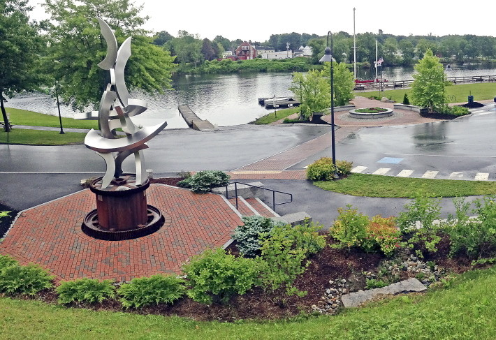 The Bank of Maine, formed in 1834 as Gardiner Savings Institution, gave $1 million for the construction of the city’s Waterfront Park.