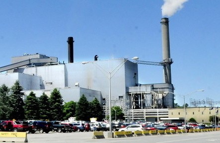 The Sappi Somerset mill in Skowhegan on June 24.