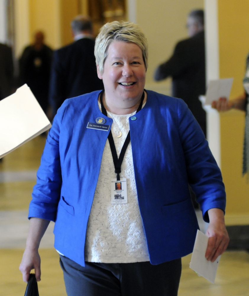 Rep. Charlotte Warren, D-Hallowell
