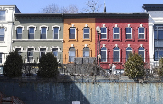 A portion of Water Street in Augusta would be part of a new historic district if City Council approves a proposal now under consideration.